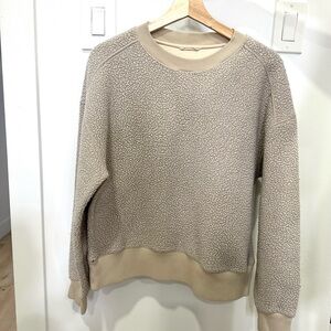 Womens Everlane ReNew Fleece Crewneck